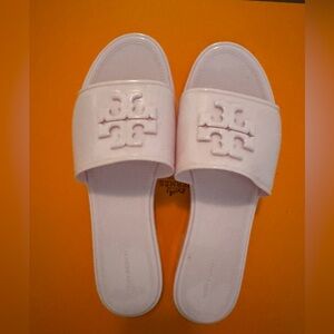 Tory Burch Light Pink Slide Sandals